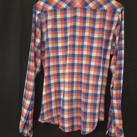 Cats Eye Double Pocket Button Up Size Large Very Nice - Picture 7 of 8